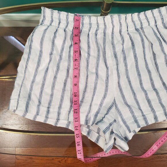 Reformation Mila Linen Shorts, Size XL - Picture 6 of 12